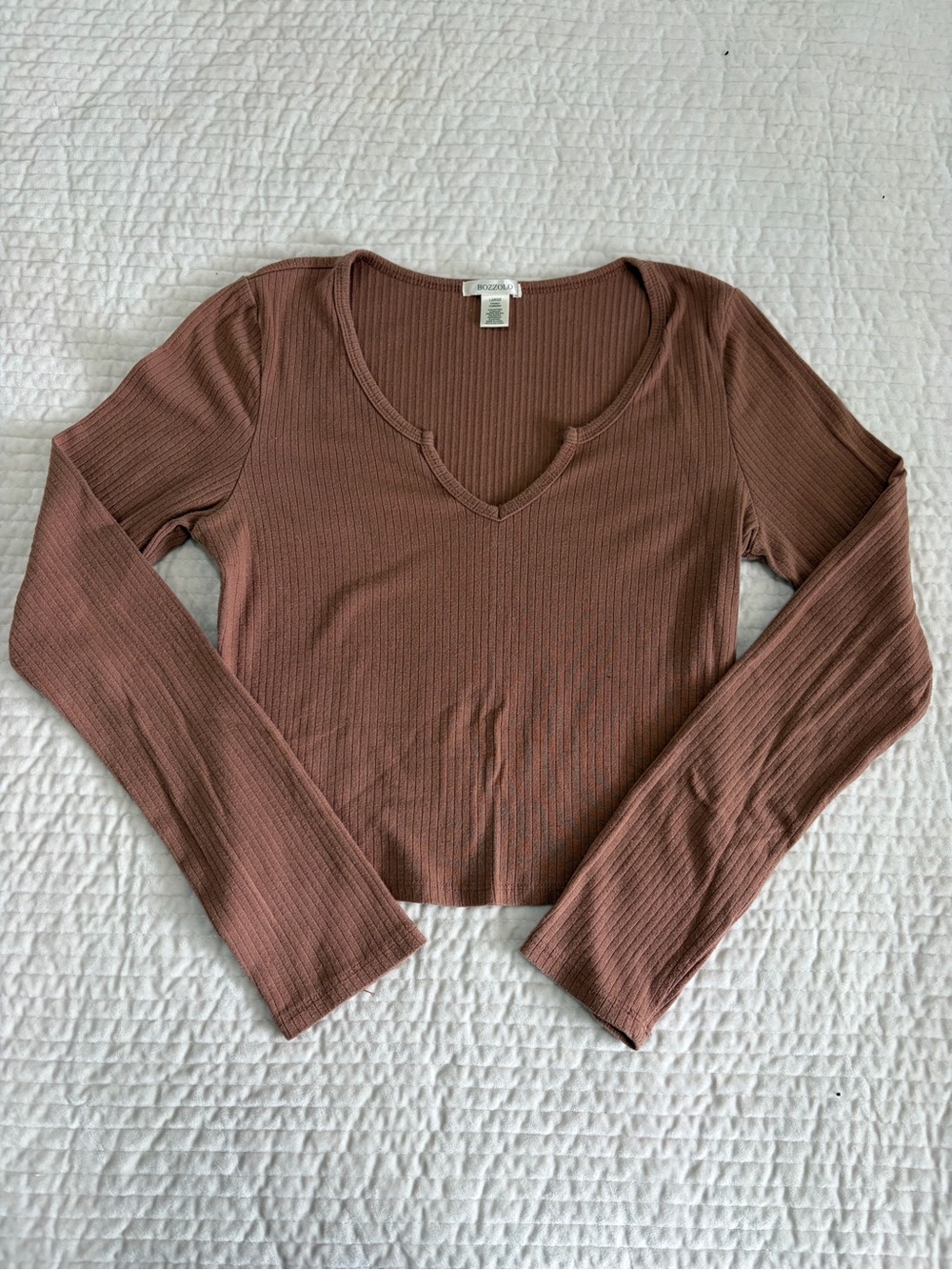 Bozzolo Brown Long Sleeve